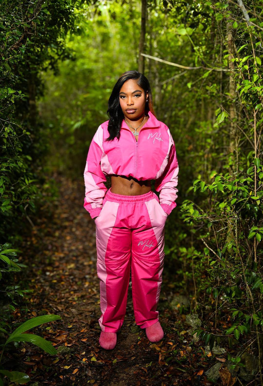 Pink Windbreaker
